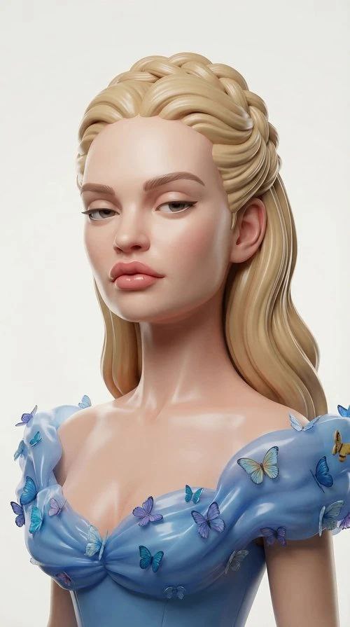 Золушка в 3D
