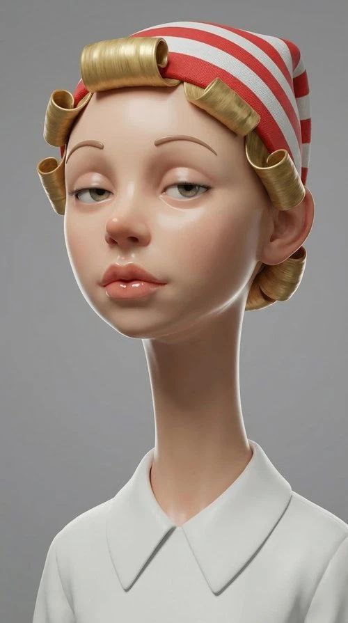 Девочка со спичками в 3D