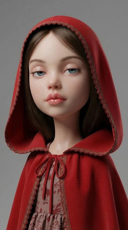 Красная Шапочка в 3D