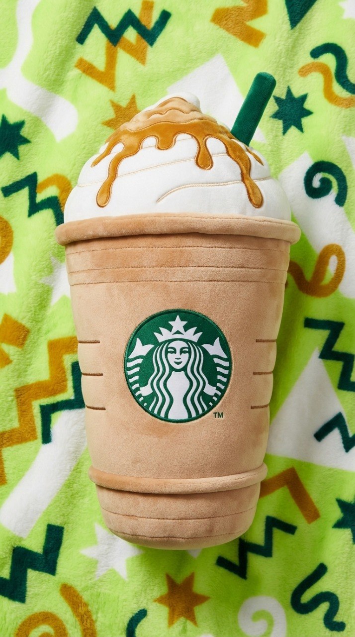 Starbucks в плюшевом POP ART